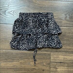 Francesca's Collections Black and White Skirt